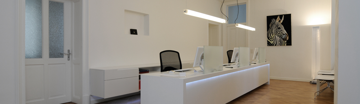 Tresen, Eingangsbereich, Zebra